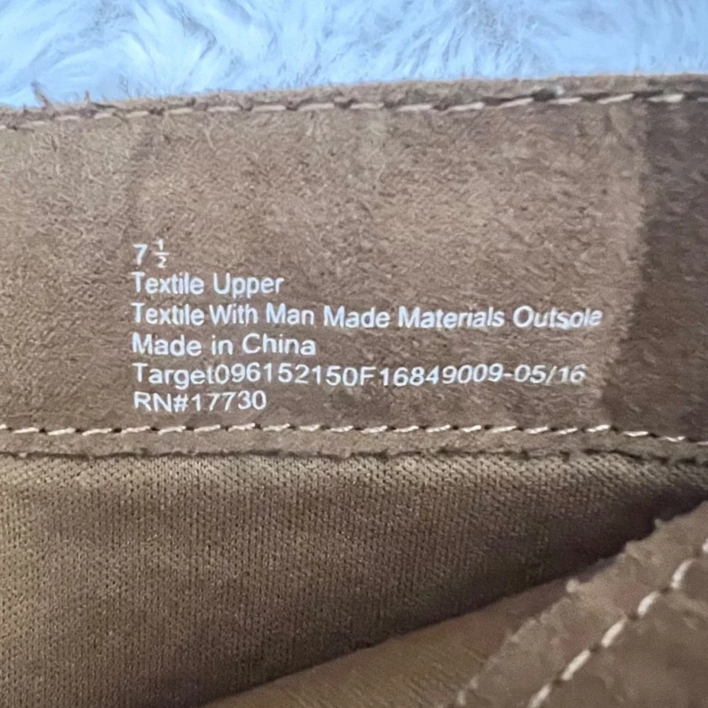 DV Dolce Vita Marilyn Tan Faux Suede Over The Knee Block Heel Boots‎ Womens 7.5